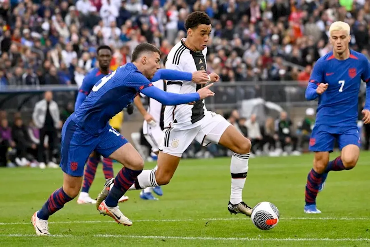 U.S. men’s soccer falls short in major test against star-studded Germany