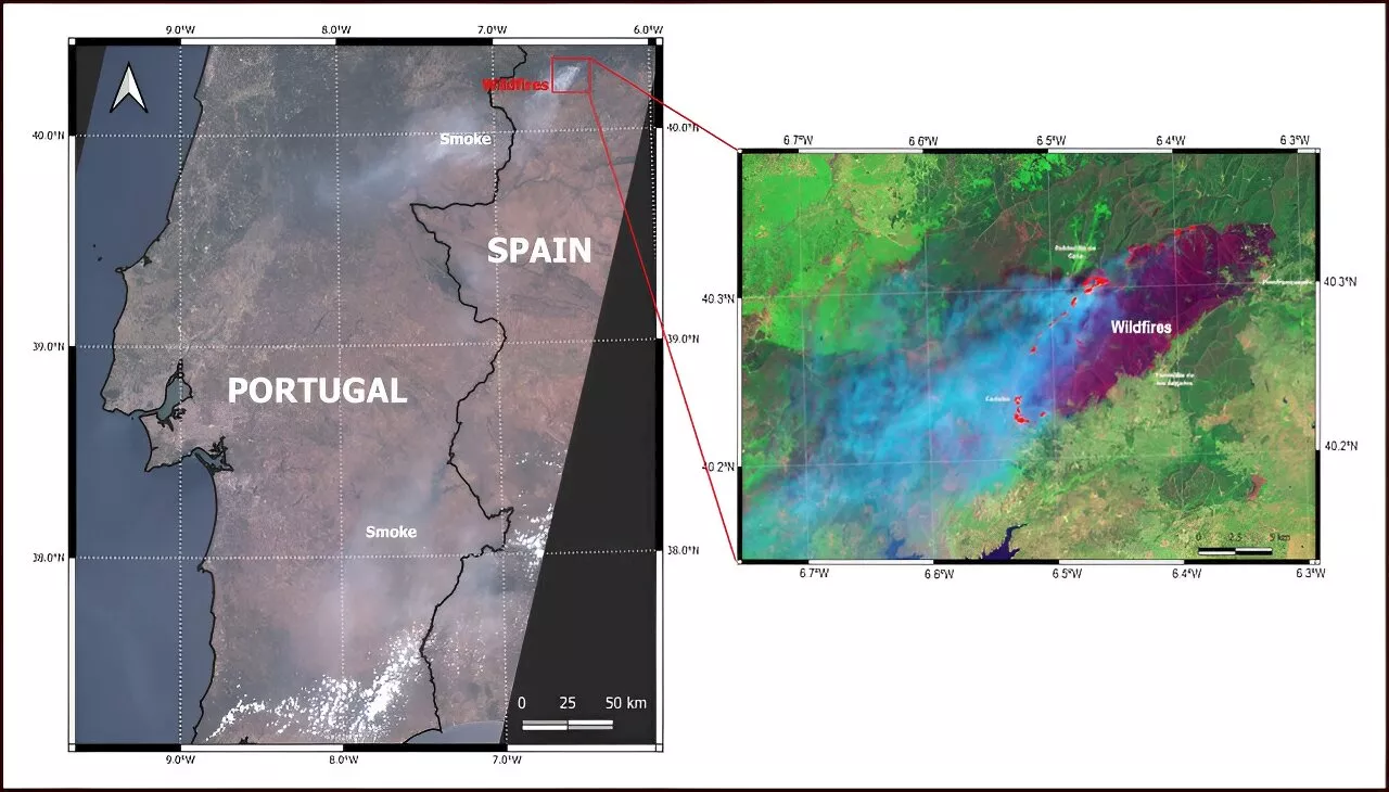 How wildfires and weather affect Portugal's public health