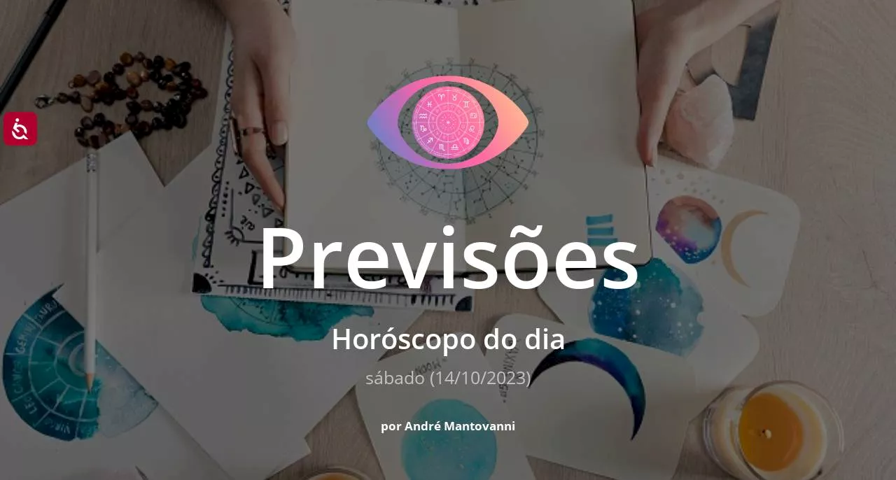 Horóscopo do dia: veja a previsão dos signos para hoje, sábado (14/10/2023)