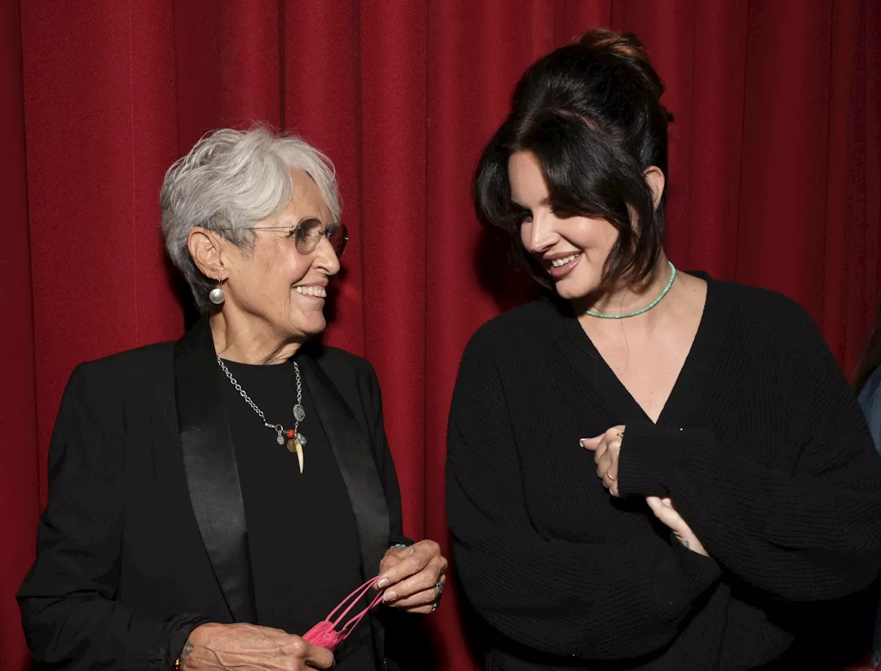 See Lana Del Rey Praise Joan Baez at 'I Am A Noise' Doc Screening