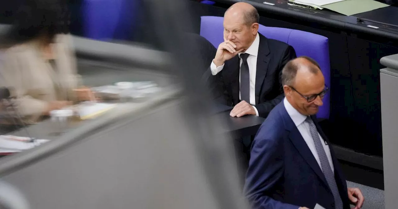 Olaf Scholz und Friedrich Merz: Ein Groko 2.0 ist das noch nicht