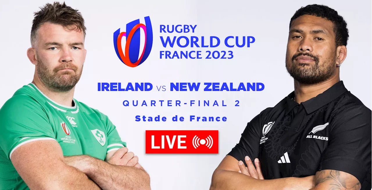 LIVE: Ireland vs New Zealand