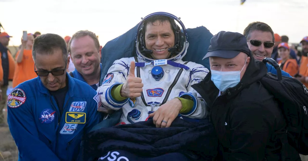 El astronauta hispano Frank Rubio está casi al 100 % recuperado tras récord en el espacio