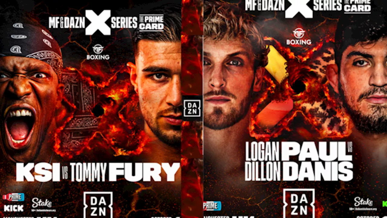 Logan Paul vs. Dillon Danis, KSI vs. Tommy Fury Live Stream in Canada