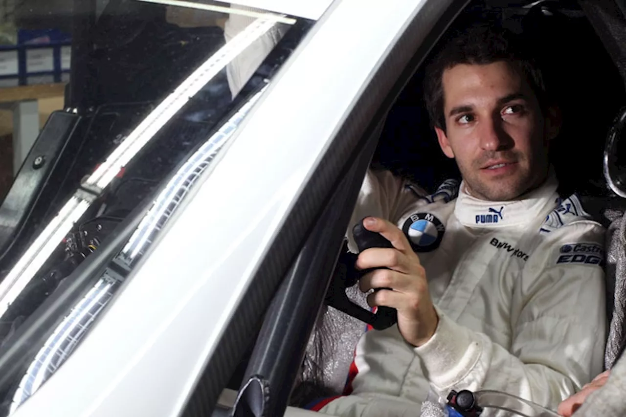 Timo Glock testet in Valencia DTM-Auto von BMW