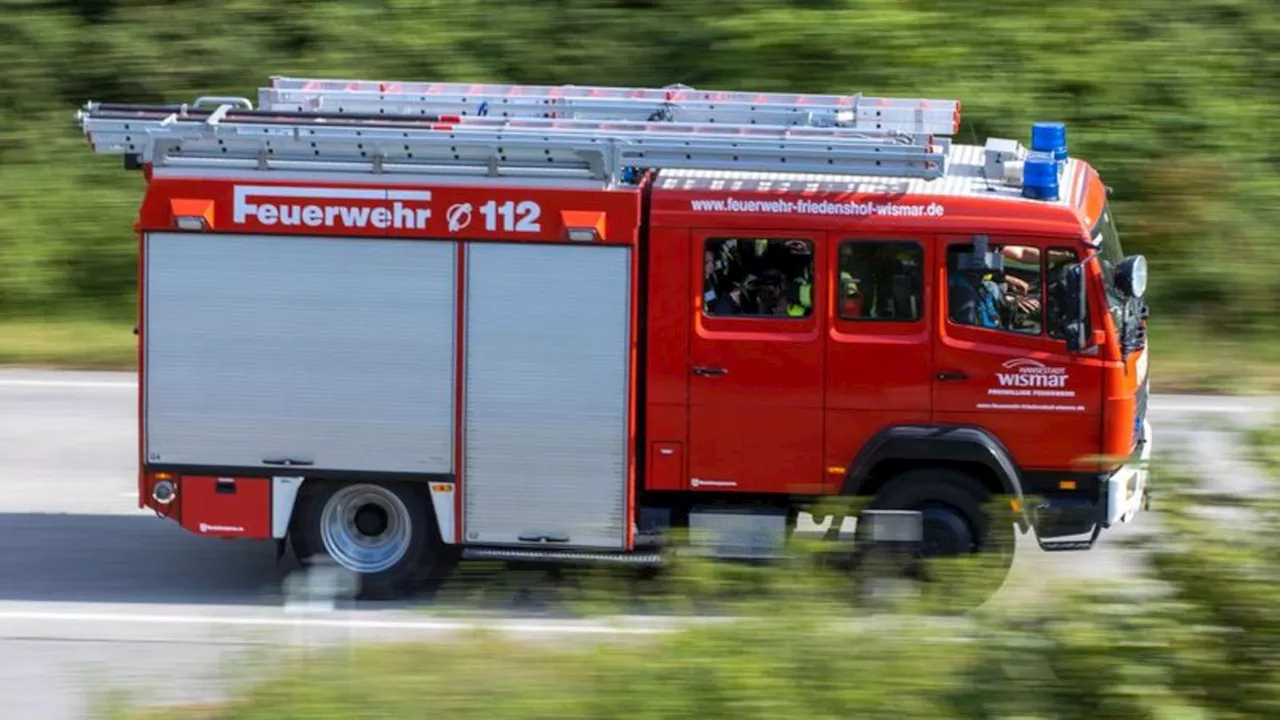 Brände: Brand mit hohem Schaden bei Saal: Ursache technischer Defekt