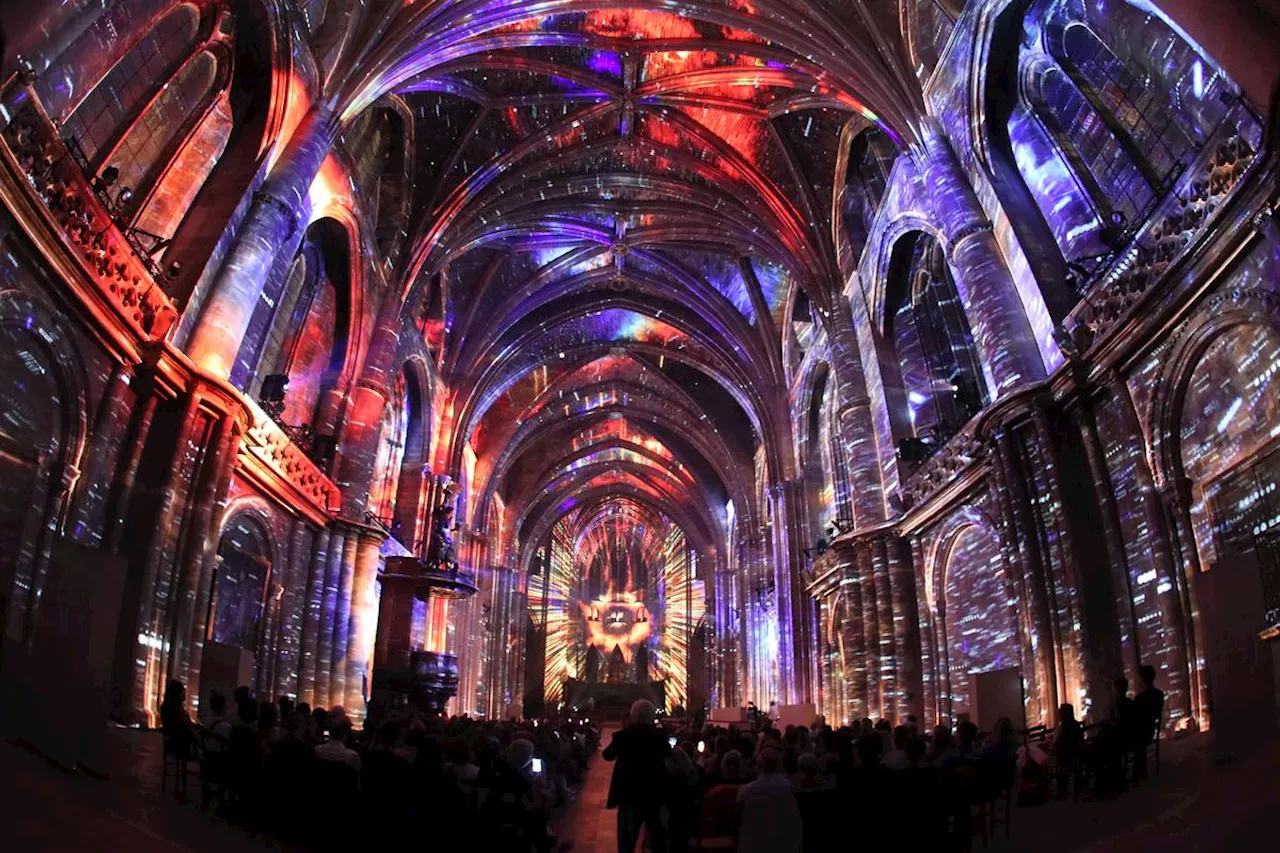 Bordeaux : la cathédrale Saint-André immergée dans la lumière et le son avec Luminiscence