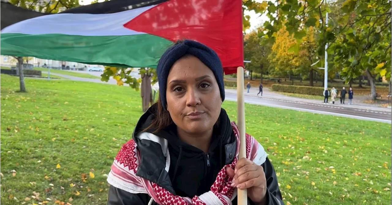 Demonstrationer på Stora torget i Uppsala – för palestiniernas sak: ”Gör vår röst hörd”