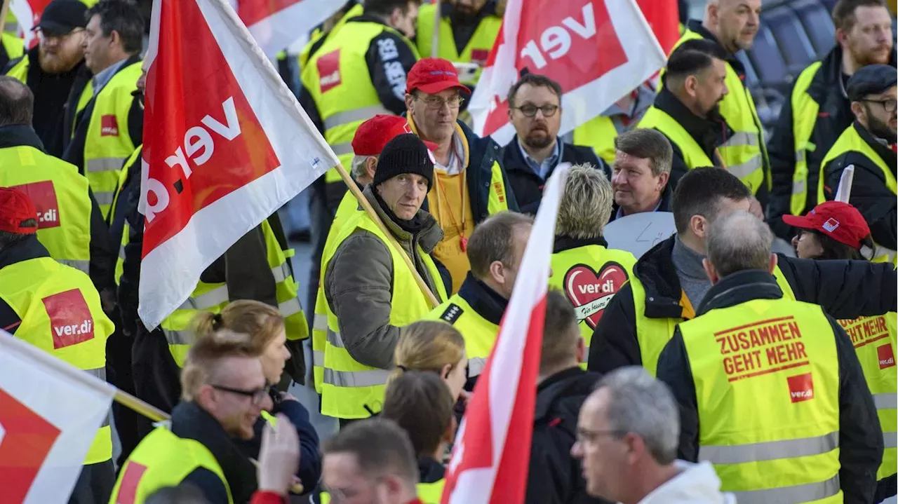 In Berlin Und Brandenburg: Gewerkschaft Verdi Ruft Zu Warnstreiks Im ...