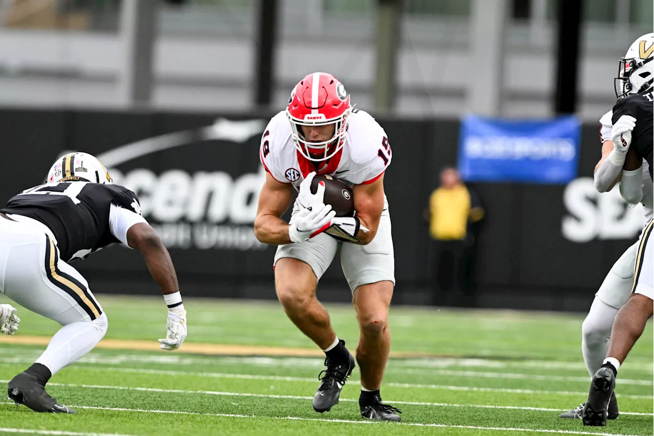 Georgia TE Brock Bowers sprains ankle in first half vs. Vanderbilt: What’s the concern level?