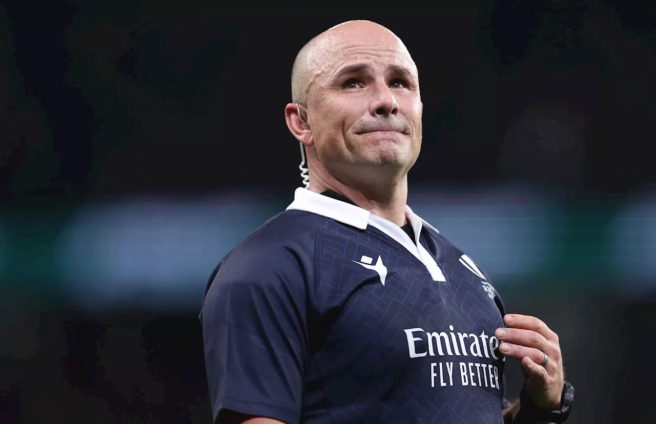 50-up for Jaco Peyper in Wales v Argentina Rugby World Cup quarter-final