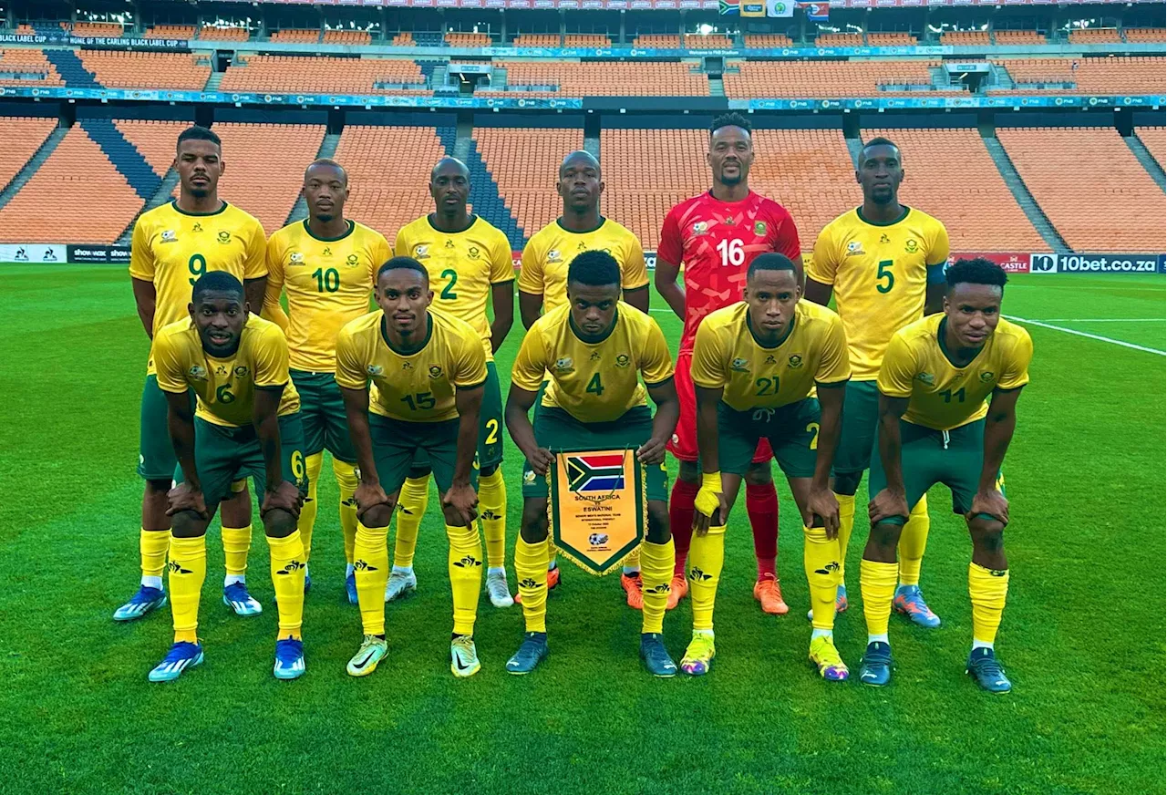 Bafana remain unbeaten but continue to drop in FIFA rankings