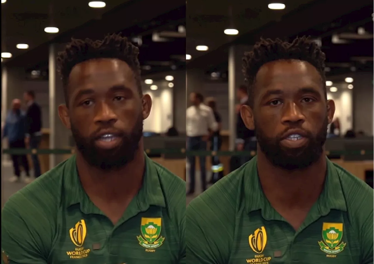 Is France in trouble? Springboks captain Siya Kolisi’s message brings back the spirit [video]