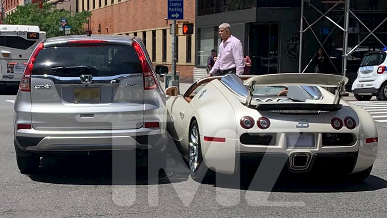 Tracy Morgan's Brand New Bugatti in Crash Minutes After Purchase