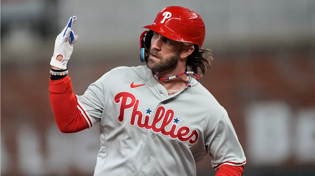 Harper shines as Phillies aim for second straight World Series