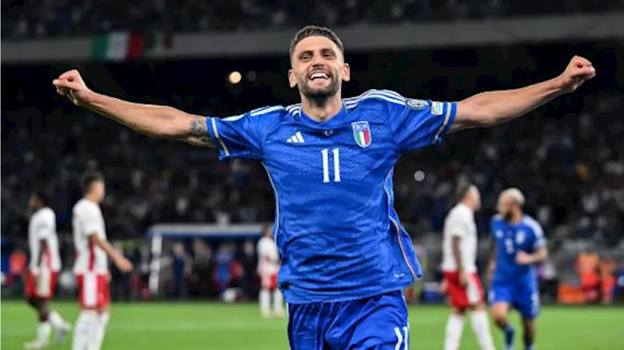 Italia, Berardi: 'Sono contento per i due gol, ma ancor di più per la prestazione'