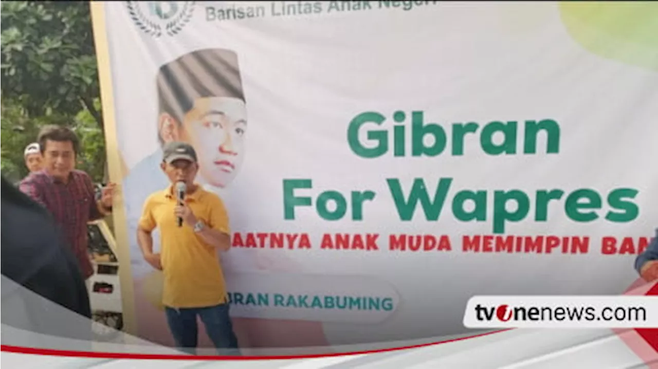 Ratusan Warga Jakarta Barat Dorong Gibran Jadi Cawapres 2024