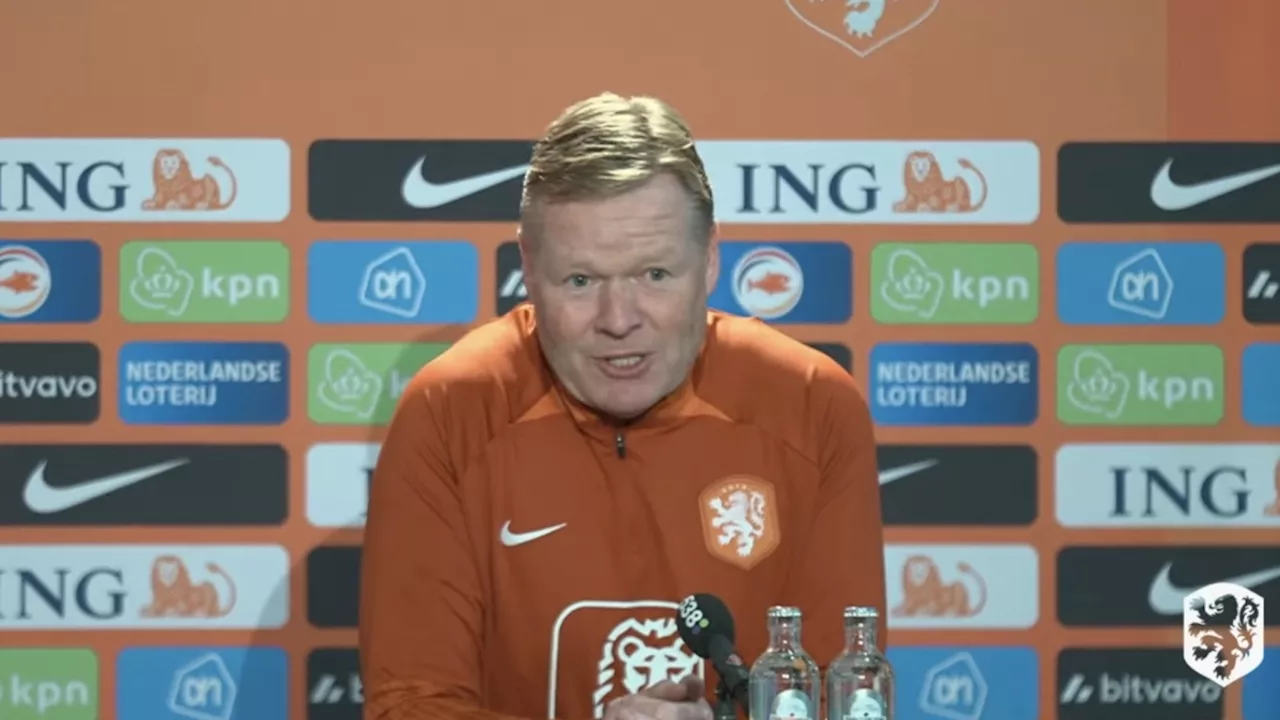 Koeman na noodzakelijke wissel: ‘Hij heeft nog steeds dusdanig veel kwaliteiten’