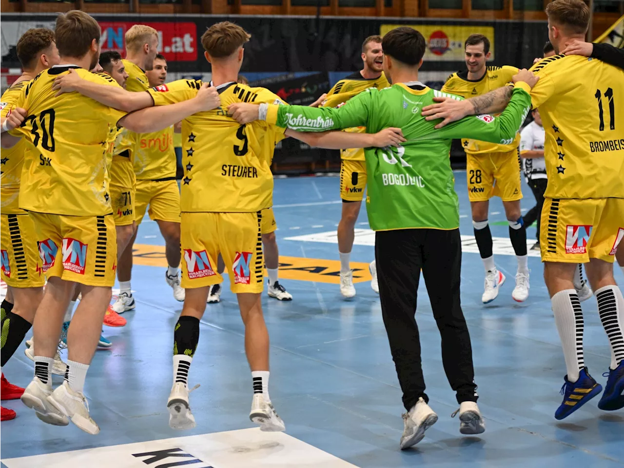 Bregenz Handball feiert souveräenn Sieg im Europacup