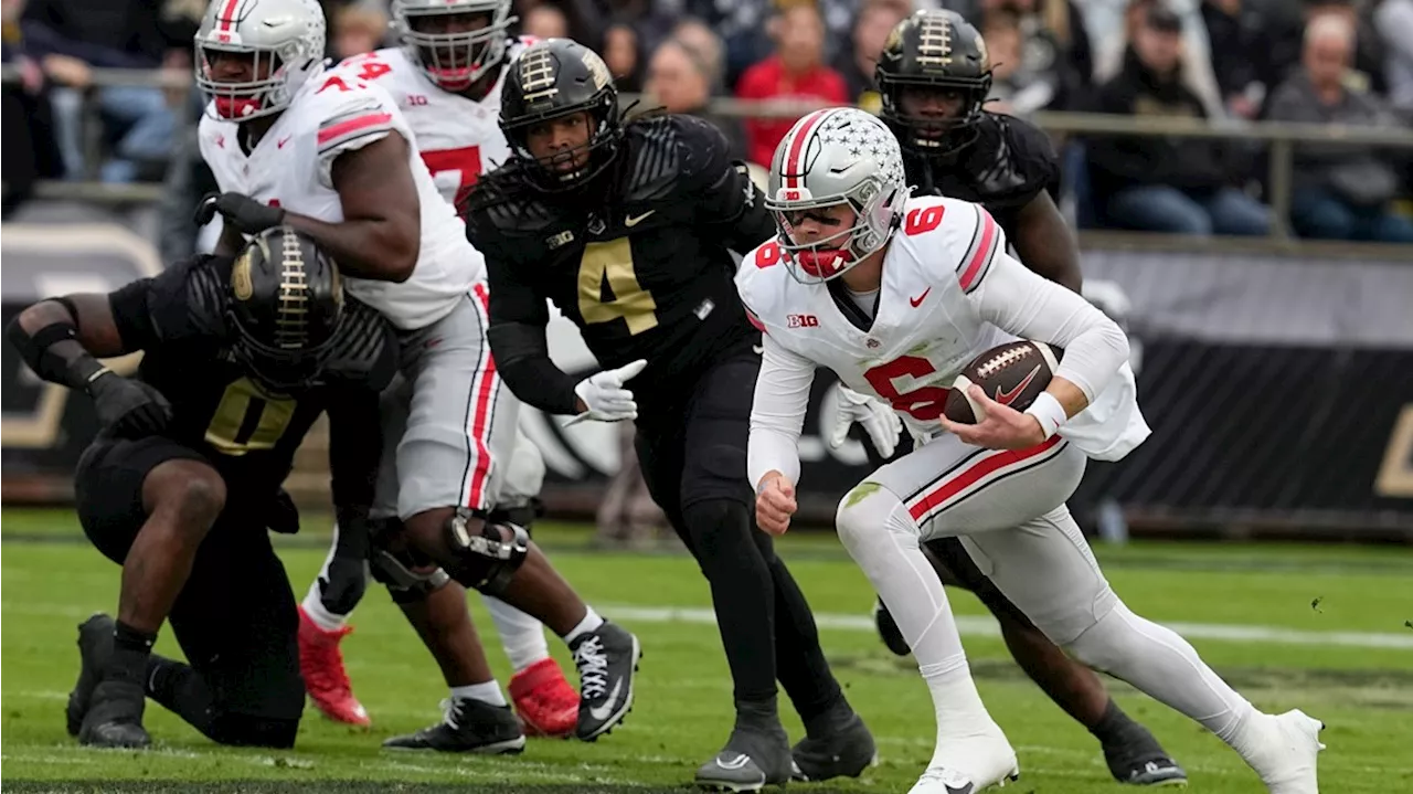 Ohio State remains No. 3 in AP Top 25 following 41-7 win against Purdue