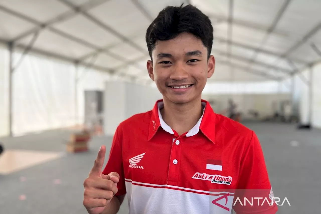 Arbi petik banyak pelajaran dari debut Moto3 Indonesia di Mandalika