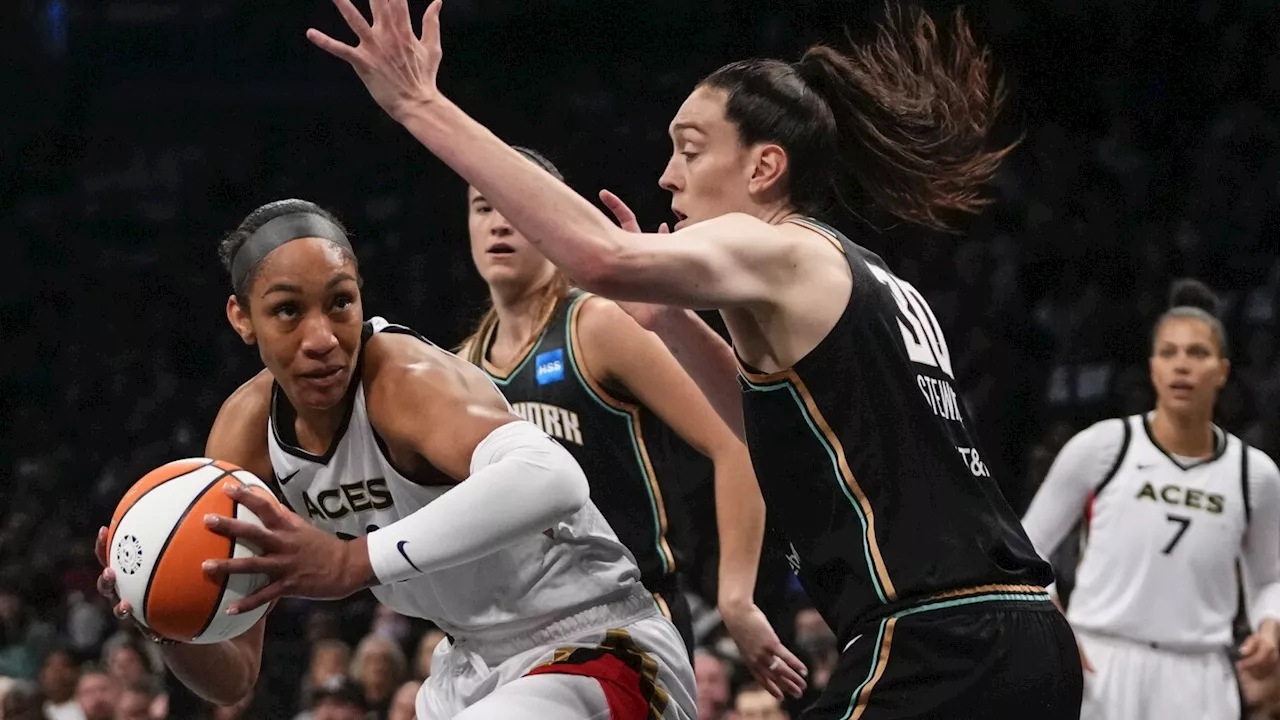 Jones and Stewart help Liberty avoid sweep, take Game 3 of WNBA Finals, beat Aces 87-73