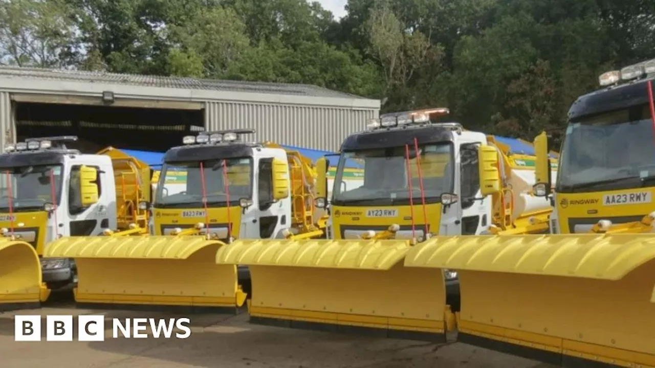 Surrey introduces fleet of new gritters for winter