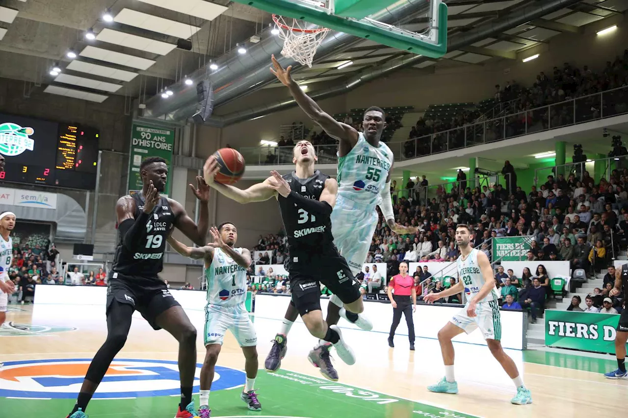 Nanterre renverse l’ASVEL et conclut une semaine cauchemardesque pour Villeurbanne