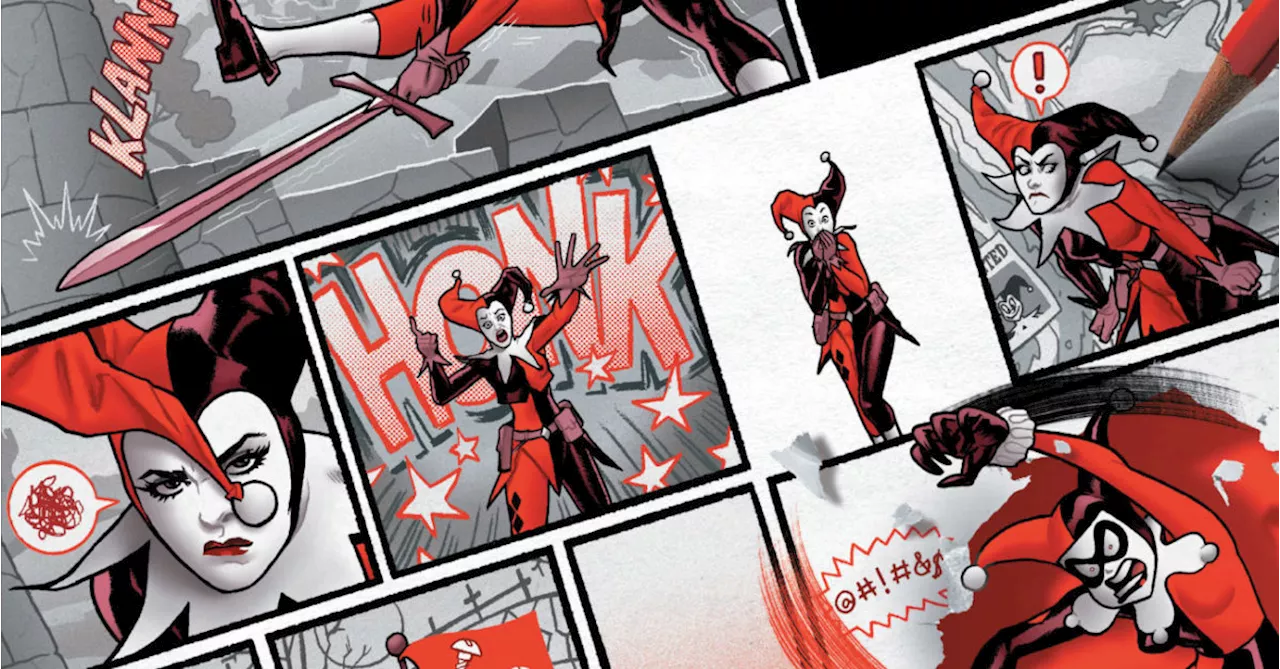 Harley Quinn: Black, White, and Redder #4 Preview: Identity Crisis