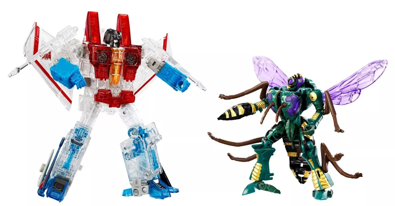 Hasbro Debuts Transformers Ghost Starscream & Haunted Waspinator Set