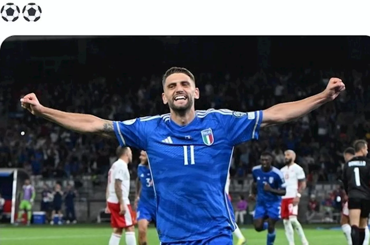 - Modal Nostalgia, Berardi Tak Sabar Bawa Italia Pesta di Kandang Inggris