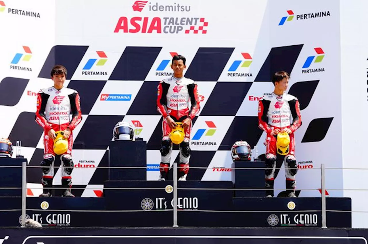 Pembalap Indonesia Bertaji di Mandalika, Veda Ega Sapu Bersih Kemenangan pada Asia Talent Cup 2023