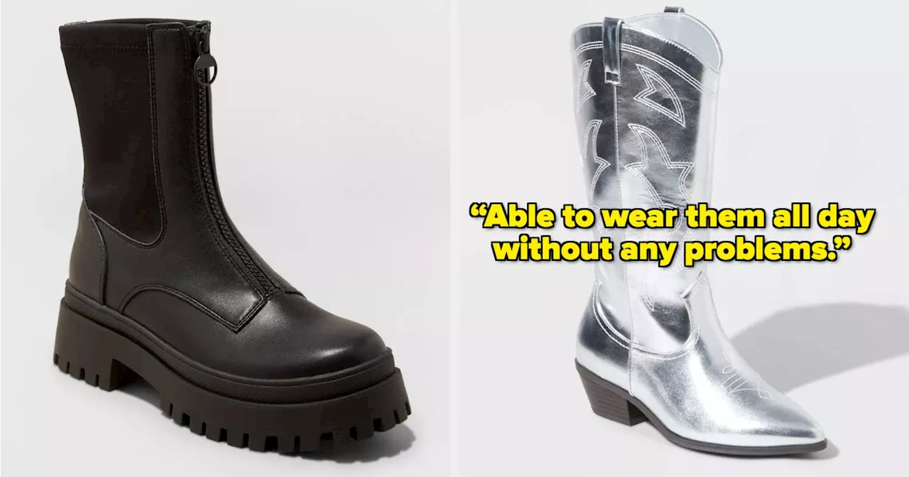 20 Trendy Boots From Target You’ll Probably End Up Wearing Every Day