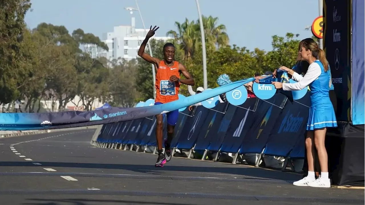 Gebre wins Cape Town Marathon in thrilling sprint finish