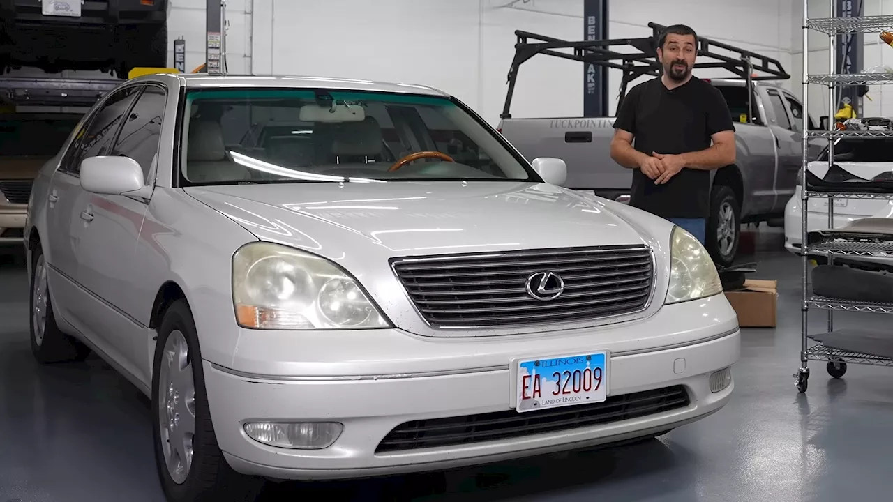 Watch A 600,000-Mile Lexus LS 430 Return To Showroom Condition