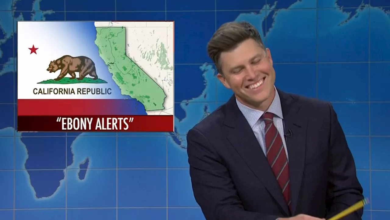 Saturday Night Live's Colin Jost Pranked During Weekend Update Premiere