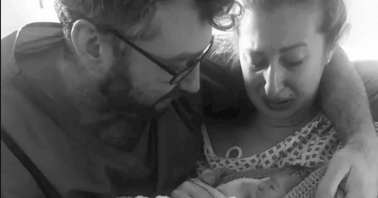 Couple share heartbreak after baby girl dies just 27 minutes after being born