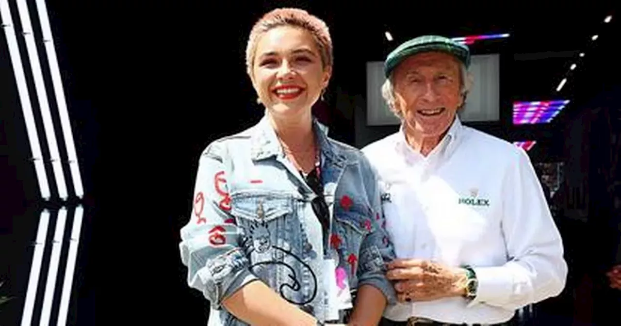 Florence Pugh joins Sir Jackie Stewart’s dementia charity in race to find cure