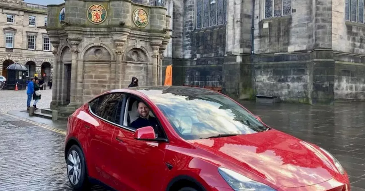 Scots couple rage after being handed £17k bill from Tesla for 'driving in rain'