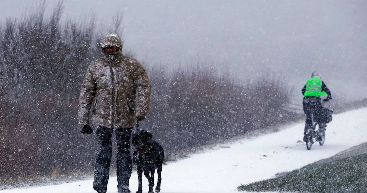 Temperatures plummet to -5C in Scotland as Met Office predicts more showers