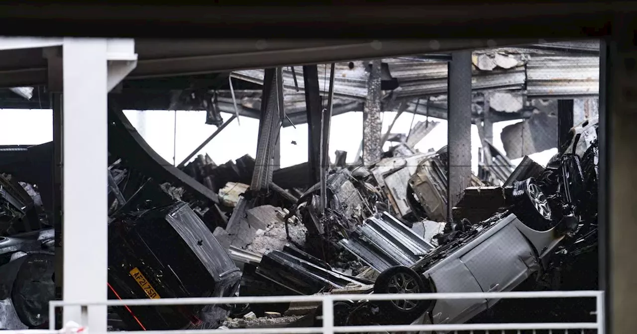 'Unlikely any vehicles will be salvageable' at Luton Airport after car park fire