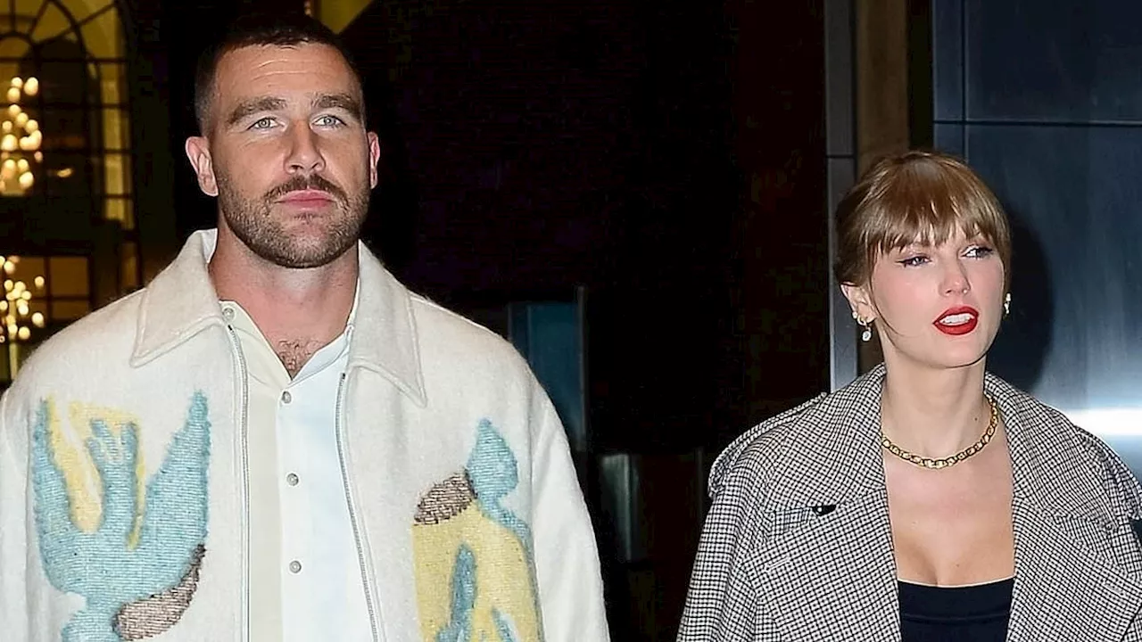 Taylor Swift HOLDS HANDS with Travis Kelce as the couple enjoy date night in NYC