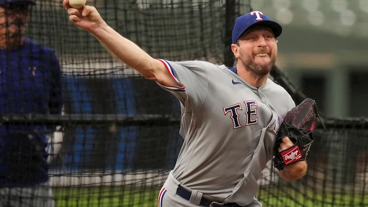 Max Scherzer included on Texas' ALCS roster for Rangers-Astros