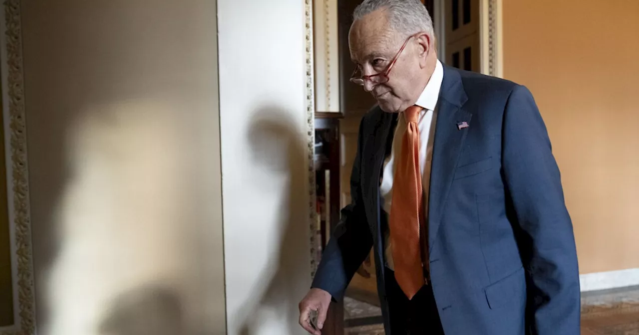 Israel war: Schumer delegation rushed to bomb shelter after rockets launched by Hamas