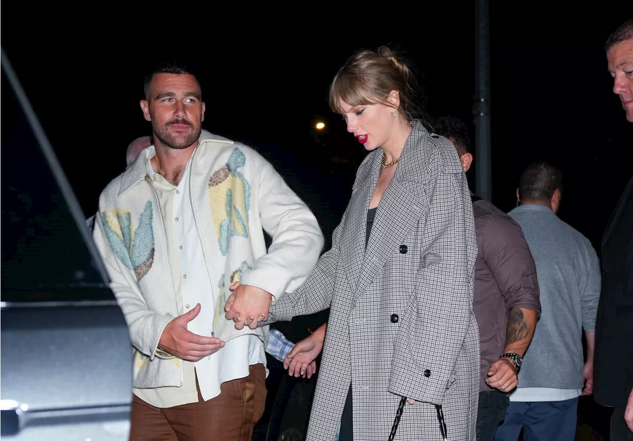 Taylor Swift y Travis Kelce confirman su romance agarrados de la mano en Nueva York