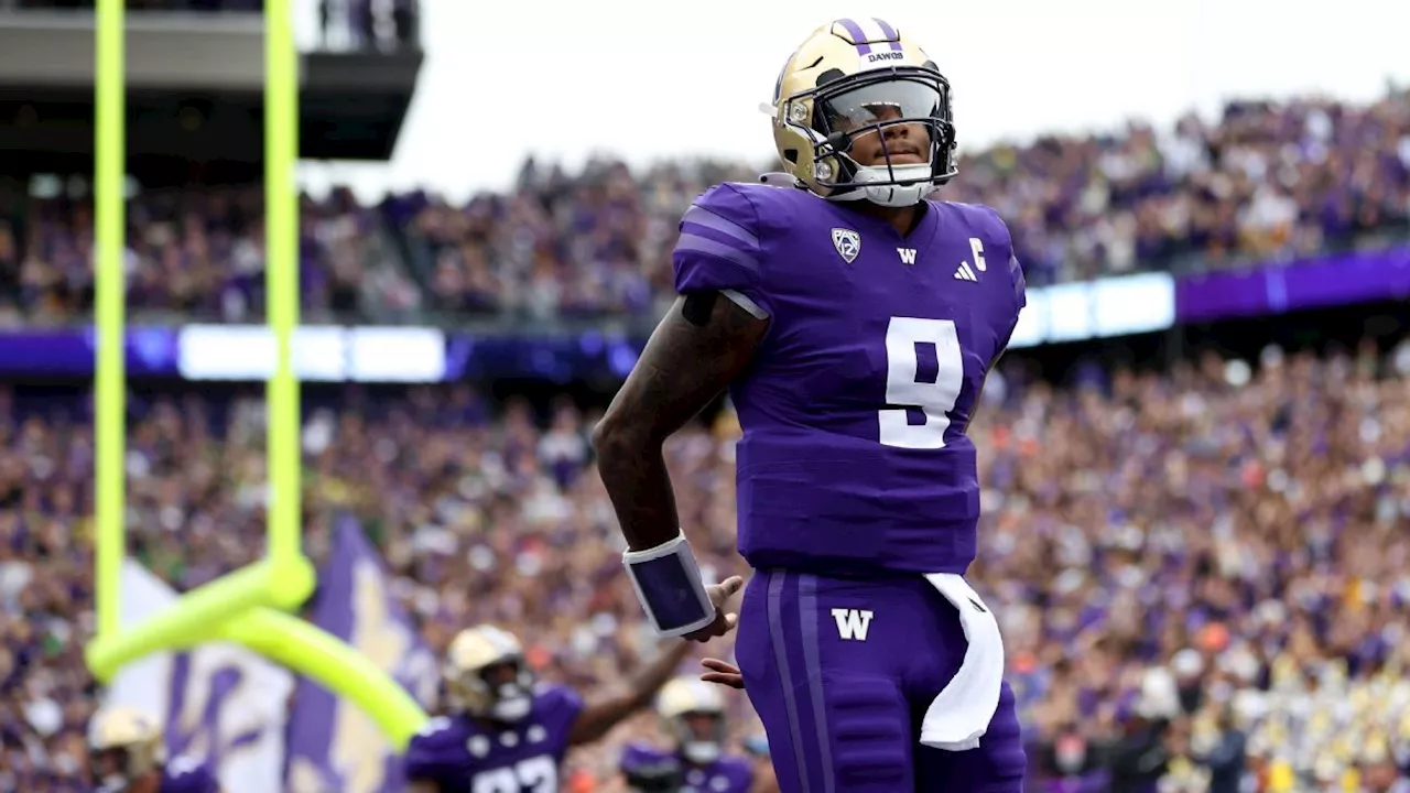 Penix's late TD pass lifts Washington to wild win over Oregon