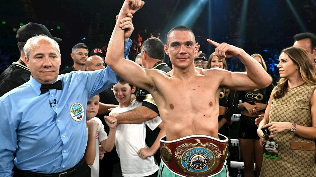 Tim Tszyu defends junior middleweight belt, tops Brian Mendoza