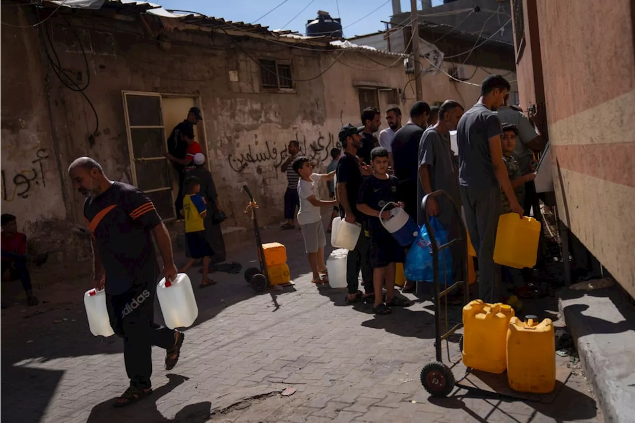 Water supply to southern Gaza resumed, says Israeli minister