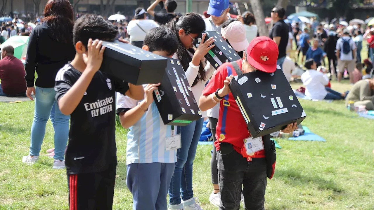 Sorprende Eclipse Solar Anular 2023 en la UNAM