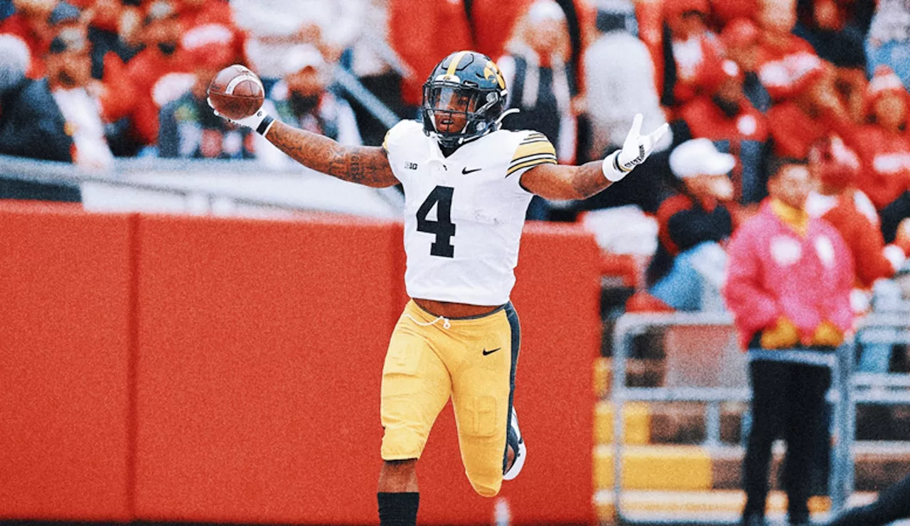 Leshon Williams' 82-yard touchdown run leads Iowa to 15-6 win over Wisconsin